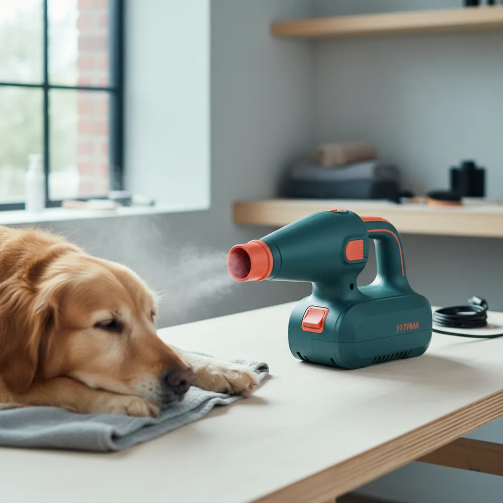 Sèche-cheveux pour chien, à pile ou à batterie